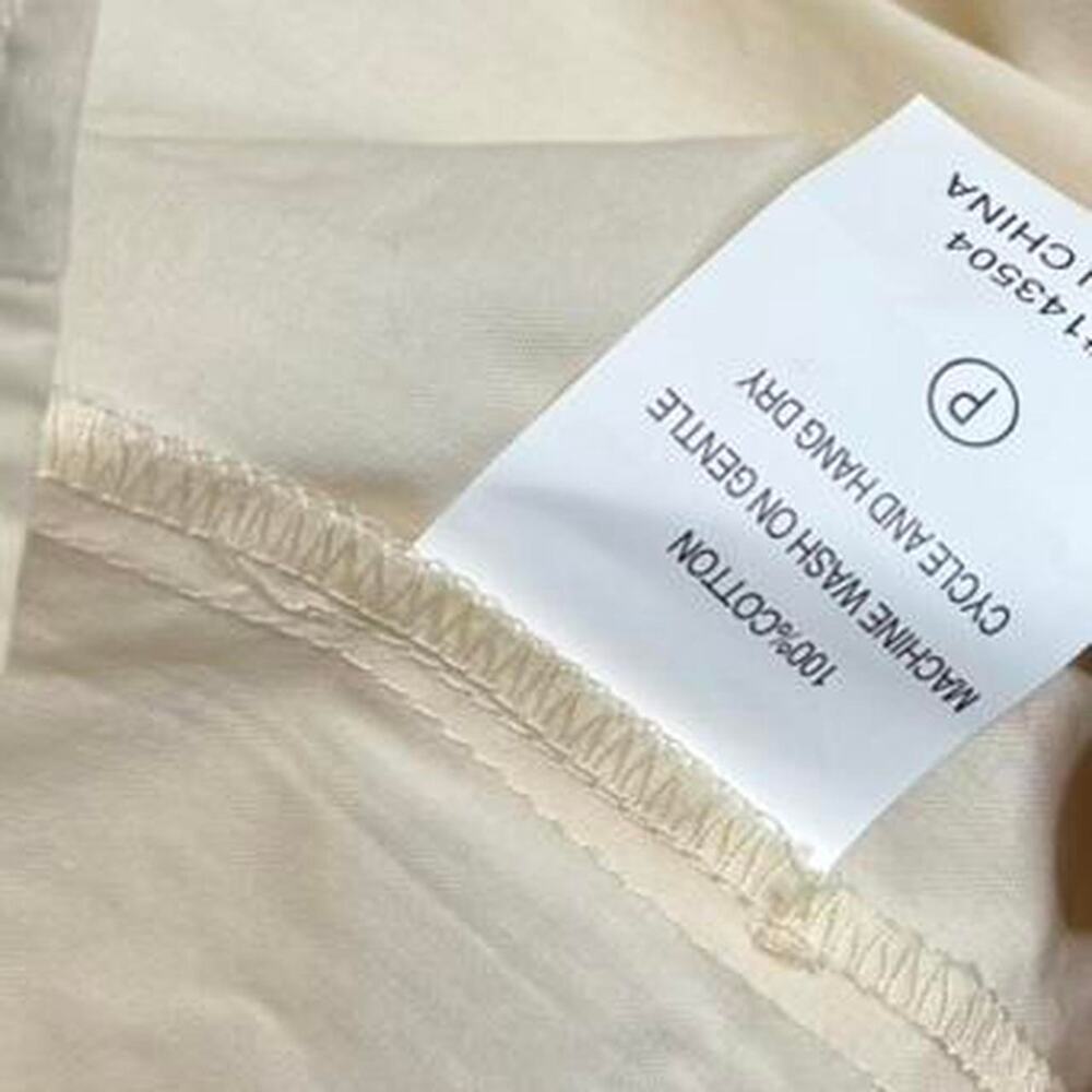 Marie Oliver Foxs Emery Cream Cottage Core Baby Doll Tie Back Dress Size M NWT - Picture 8 of 8